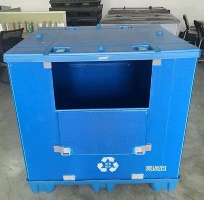 Polypropylene Plastic Pallet Box Durable Material Structure And Corrosion Resistance