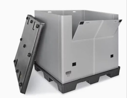 Foldable Sleeve Collapsible Easy Logistics Storage Plastic Pallet Box