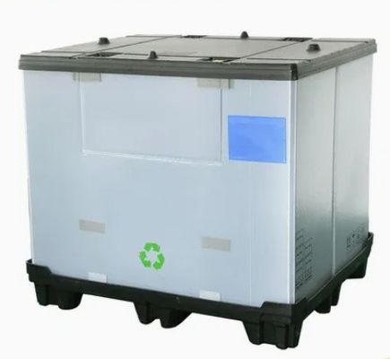 111Logistic PP Honeycomb Coaming Foldable Plastic Pallet Sleeve Box For Auto Parts