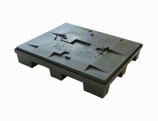 Heavy Duty Plastic Pallet Box with RFID Tracking for Logistics