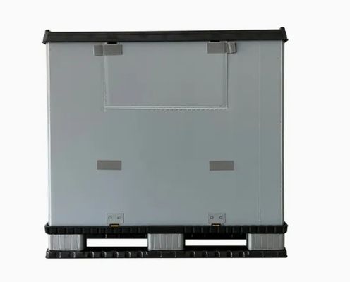 Heavy Duty HDPE Logistic Transportaion Storage Foldable Collapsible Plastic Pallet Box