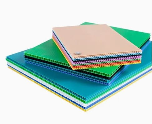 Corrugated Plastic Honeycomb Panel PP Hollow Sheet Correx Corflute Board