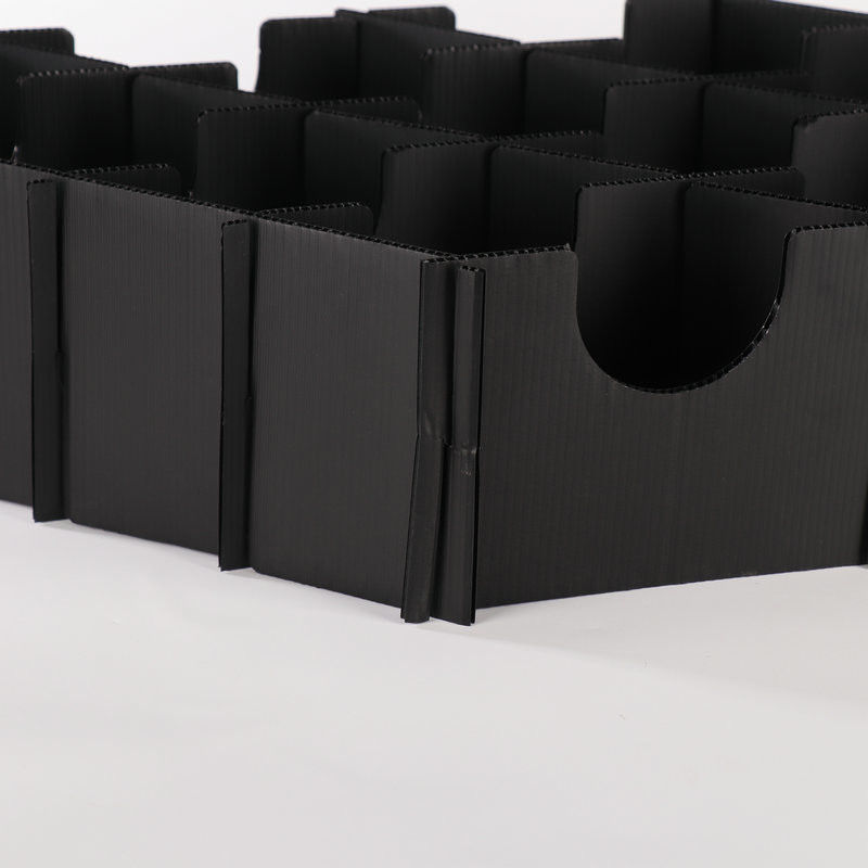 PP Plastic Dividers Box Plastic Bin Dividers Anti Static For Electronic Parts Packaging