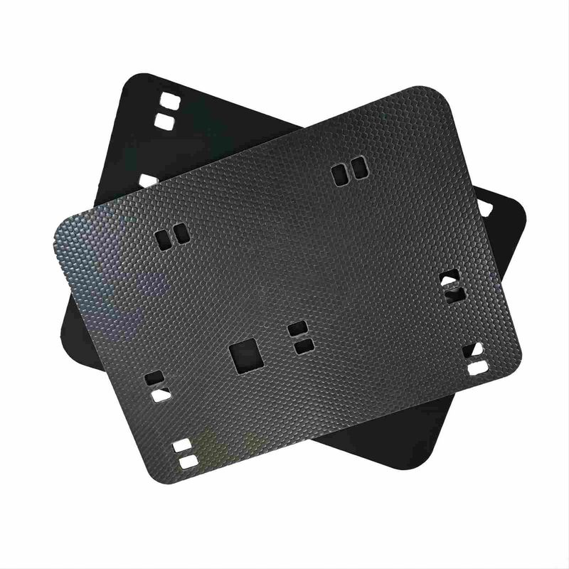 2mm - 12mm Plastic Hollow Sheet PP Black Corrugated Plastic Board Customized Cut Turnover Box