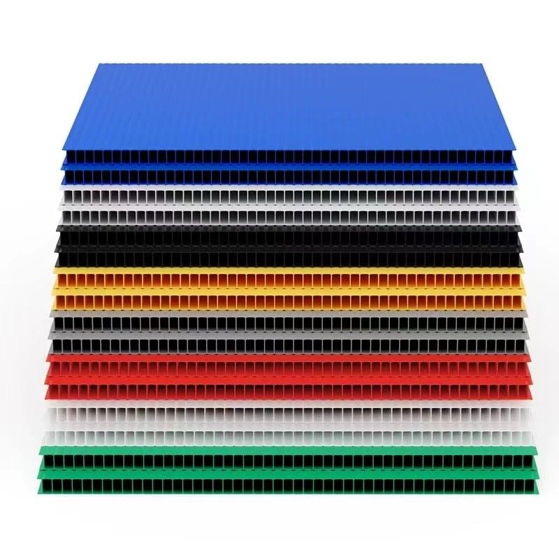 Waterproof Plastic Hollow Sheet 2MM PP Corrugated Board Storage Moving Shipping Box