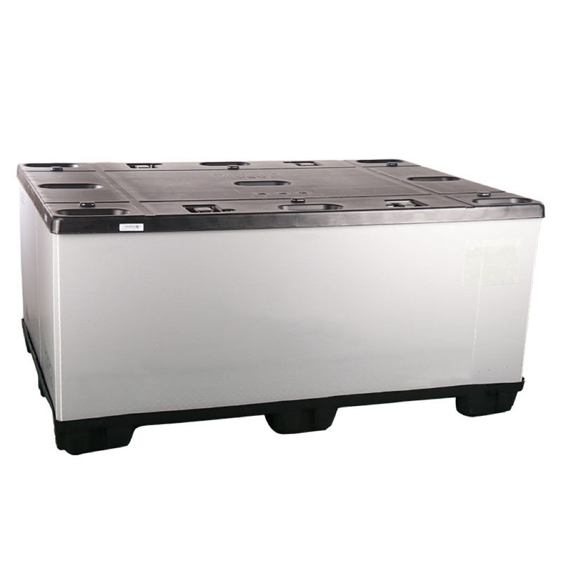 Plastic Clear Foldable Boxes Corrugated PP Sheet Coaming Folding Plastic Boxes