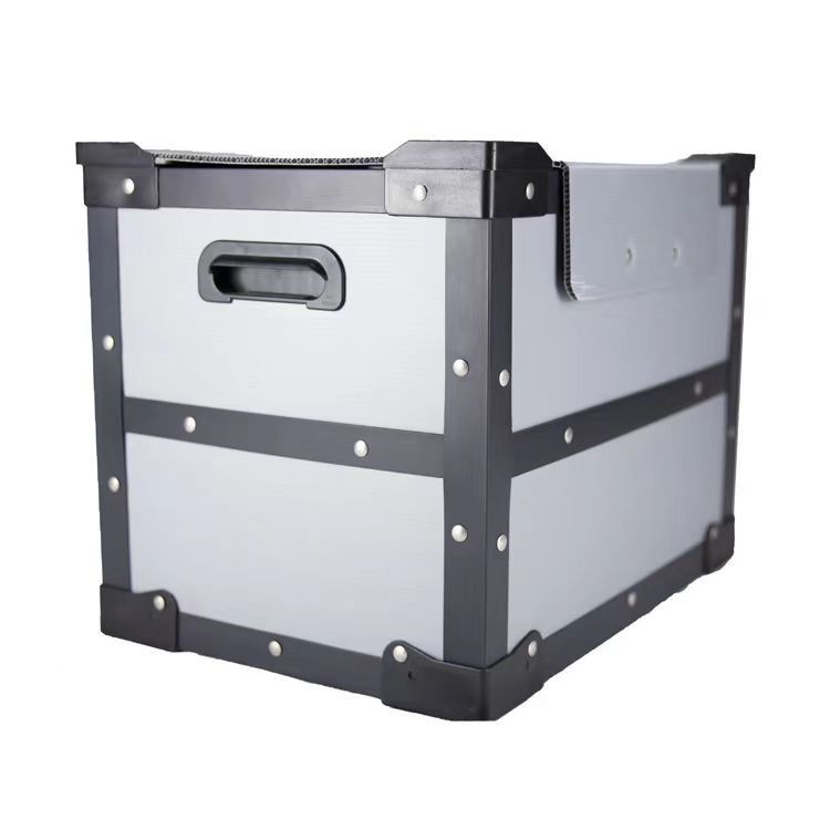 Anti Corrosion Corrugated Plastic Crates Fluted Pp Totes Box Polypropylene Corrugated Sheet