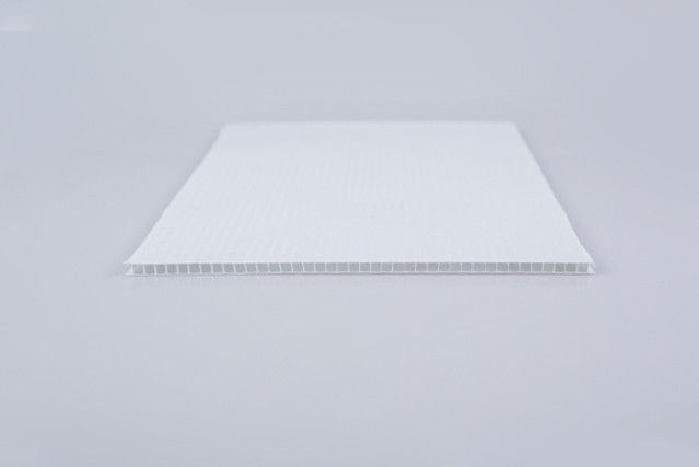 Clear White PP Hollow Sign Berrerage Pallet Board ODM Corrugated Plastic For Greenhouse