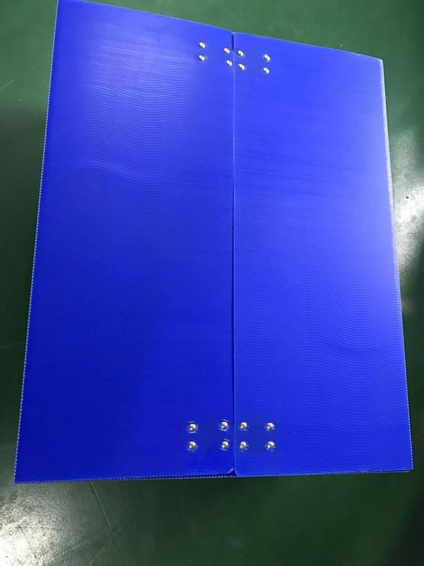 Plastic Turnover Box Corrugated PP Sheet Hollow Board Moving Storage Reusable