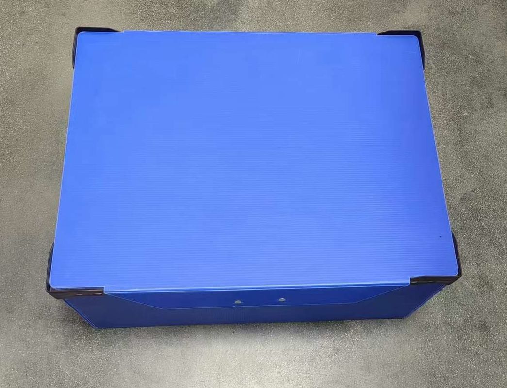 Plastic Turnover Box PP Hollow Crates Turnover Corrugated Sheet Anti-Static