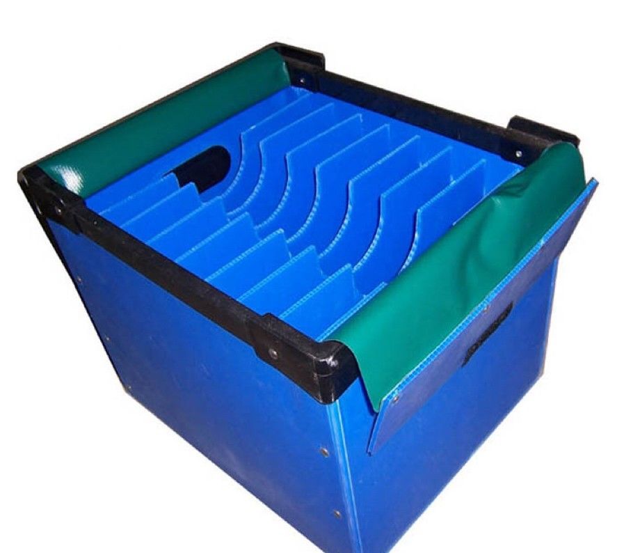 Plastic Turnover Box PP Hollow Sheet Corrugated Board Lining Partition Carton