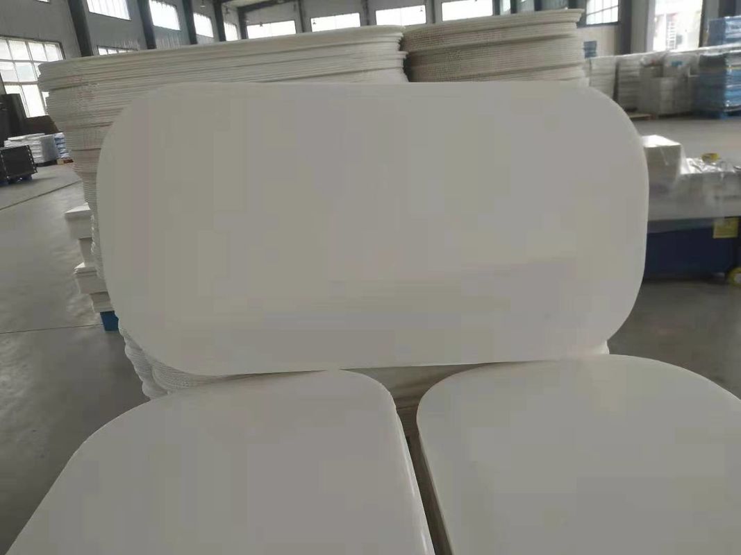 Customized Plastic Corrugated Sheet Lightweight 2mm - 12mm Corrugated Plastic Panels
