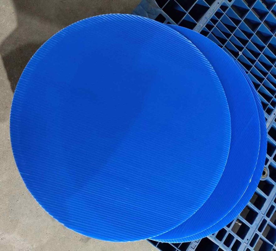 Lightweight 10mm Plastic Corrugated Sheet Blue Yellow Polypropylene Hollow Sheet Waterproof