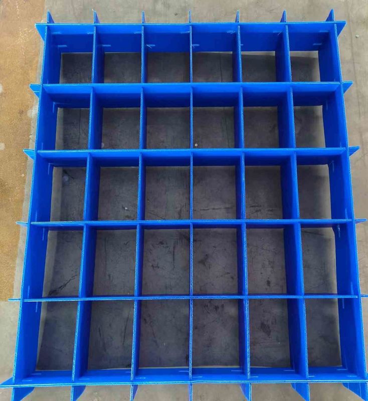 Plastic Dividers Box PP Corrugated Sheet Hollow Board Protection Of Auto Parts