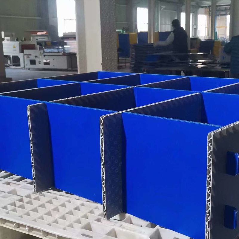 Plastic Dividers Box PP Corrugated Sheet Hollow Board For Shipping Turnover