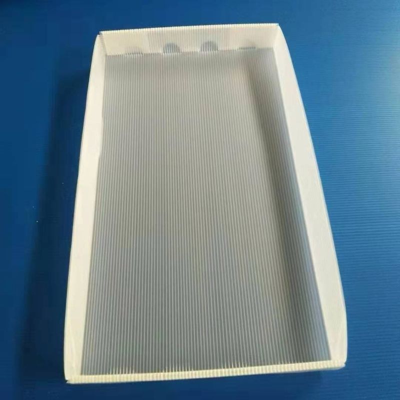 Polypropylene Corrugated Plastic Crates White Hollow Sheet Tray Archival Waterproof Box