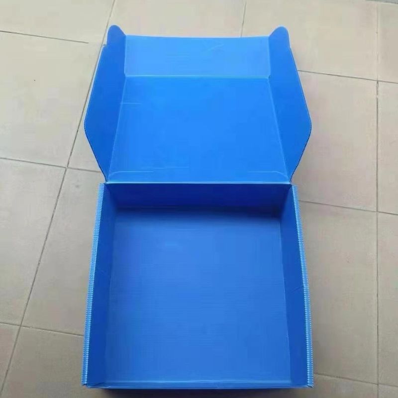 PP Plastic Corrugated Box Weather Resistant Anti Flaming Reusable Moving Boxes Carton