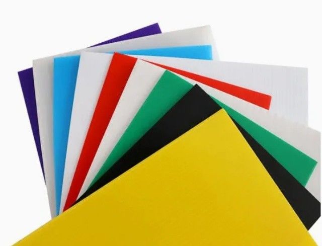 PP Hollow Plastic Board Corrugated Sheet Full Colored Products Packaging