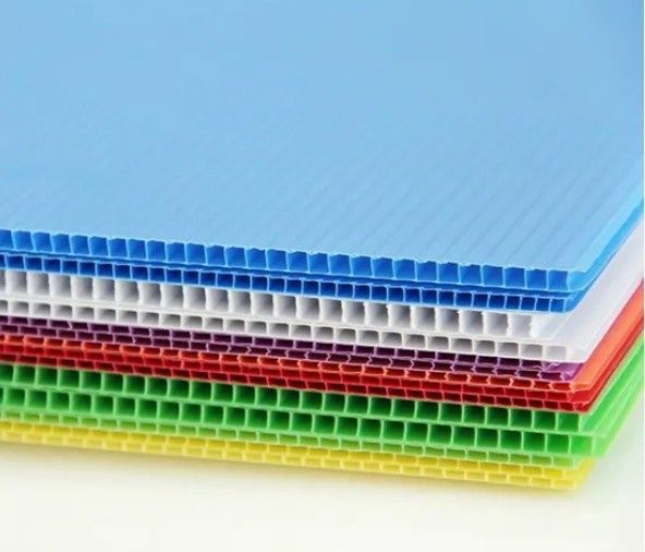 Corrugated Plastic Honeycomb Panel PP Hollow Sheet Correx Corflute Board